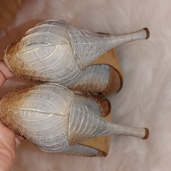 Prada Snake Skin Sz 9 - Picture 4 of 8